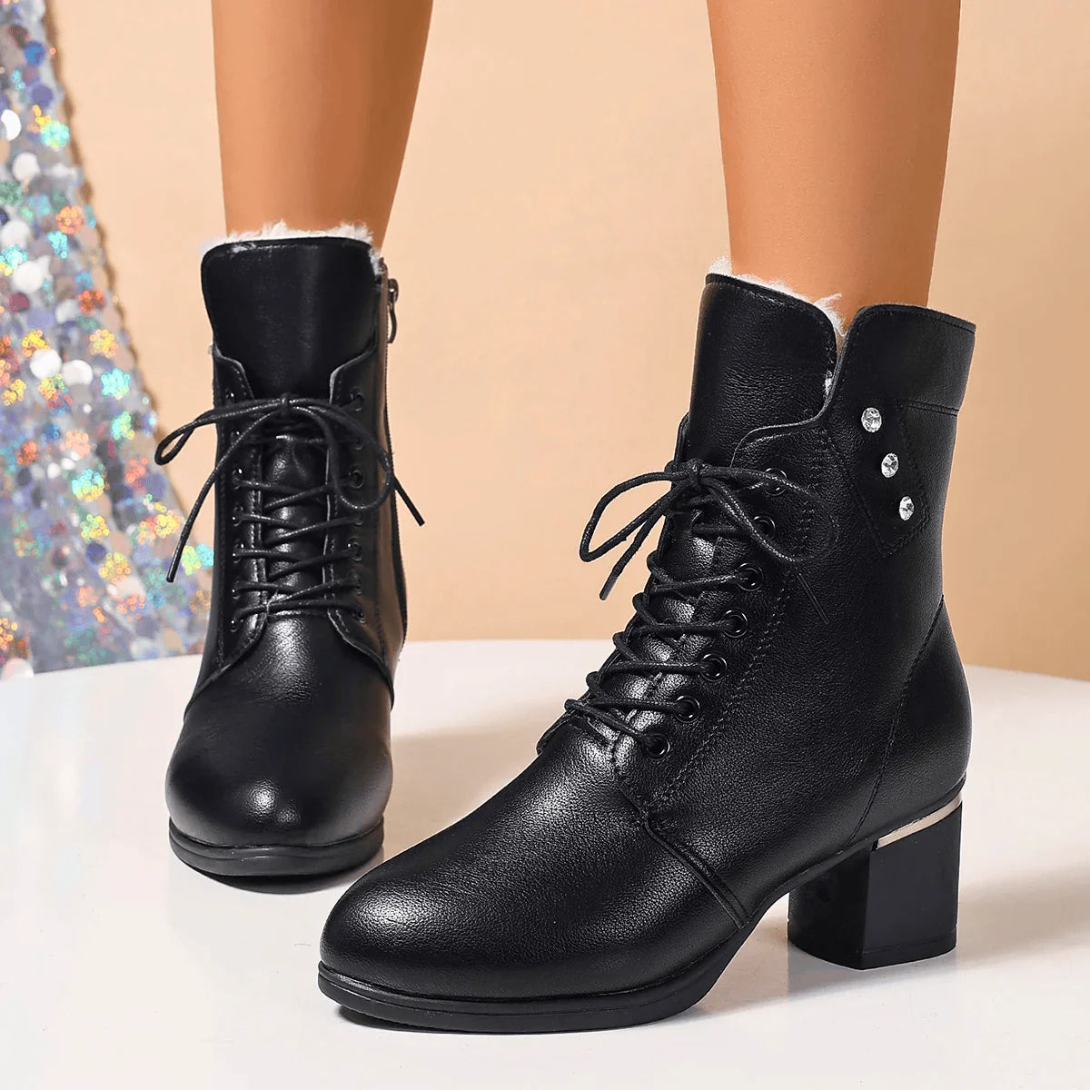 Vivienne | Fur Lined Winter Boots