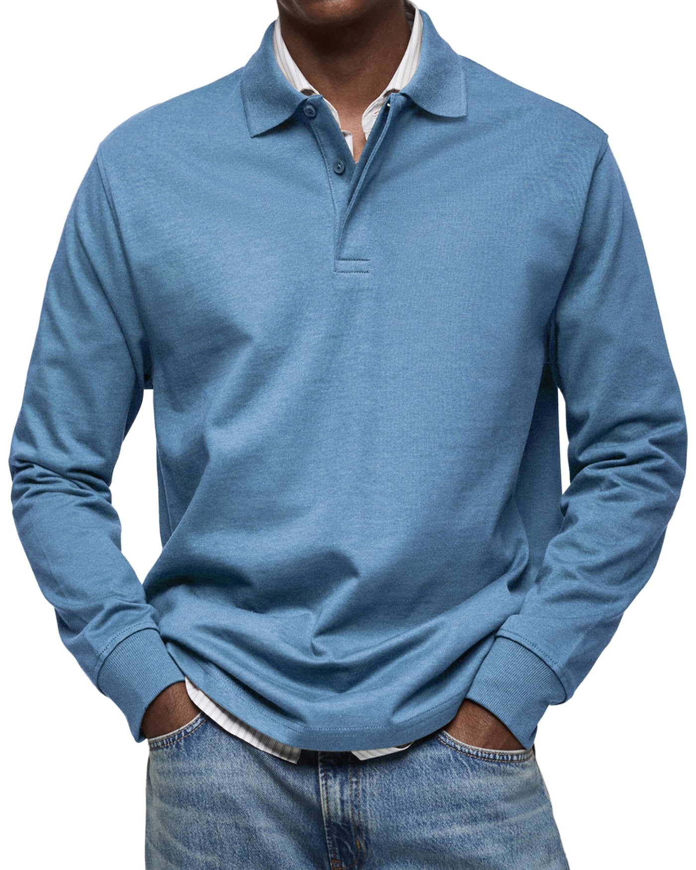 Alexander™ | Long Sleeve Casual Polo