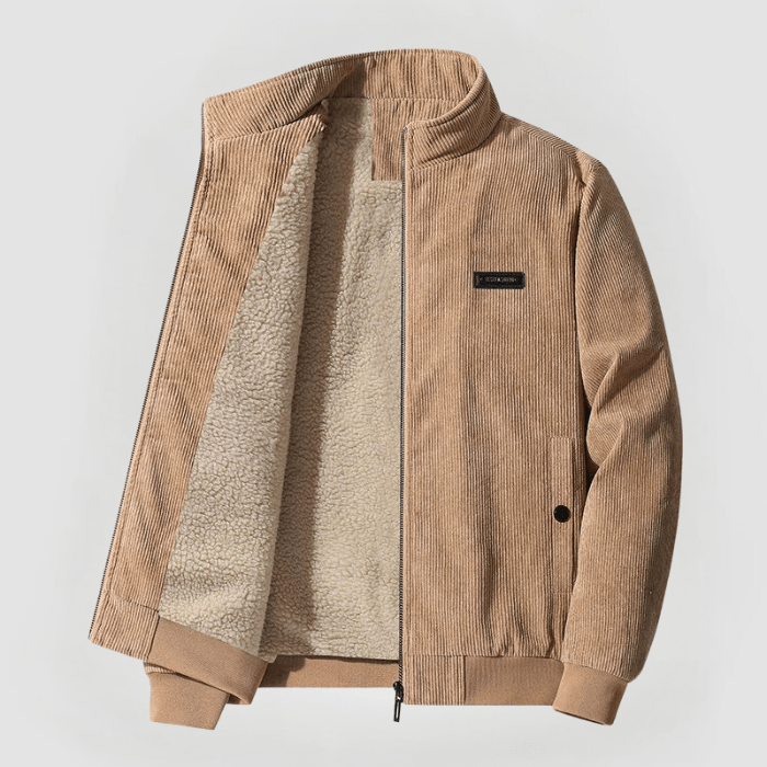 CHARLES | CORDUROY JACKET WITH FLEECE LINING