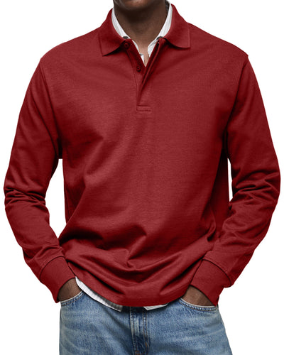 Alexander™ | Long Sleeve Casual Polo