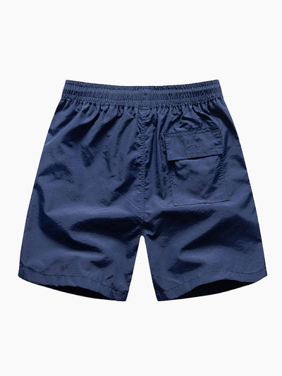 Turtle Print Button Up Shirt & Swim Shorts