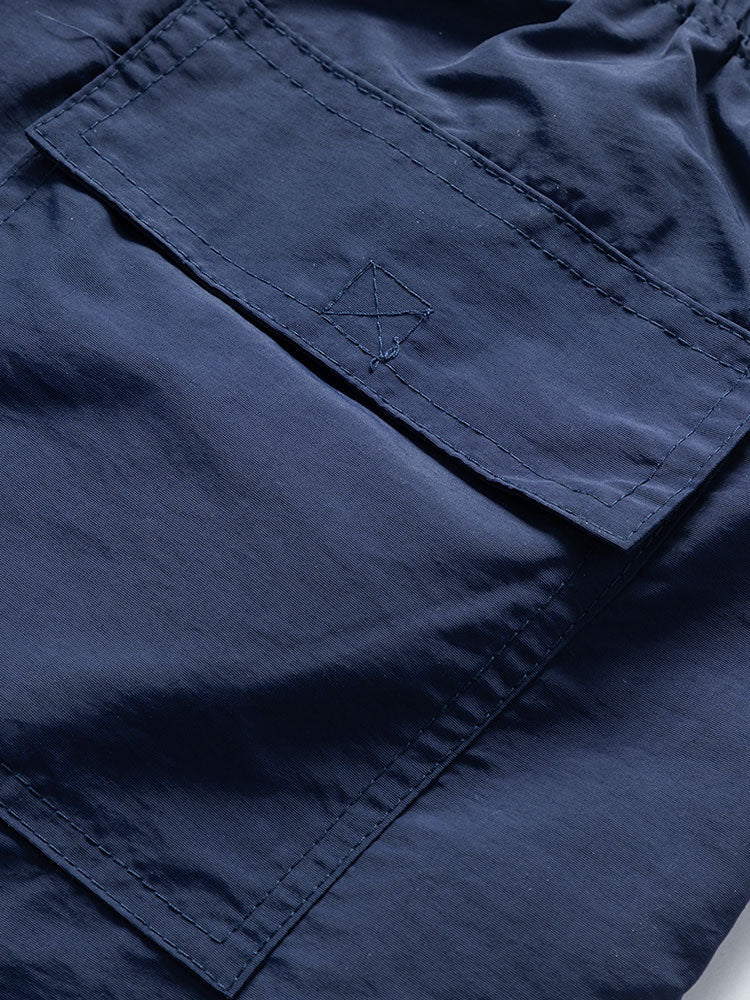Turtle Print Button Up Shirt & Swim Shorts