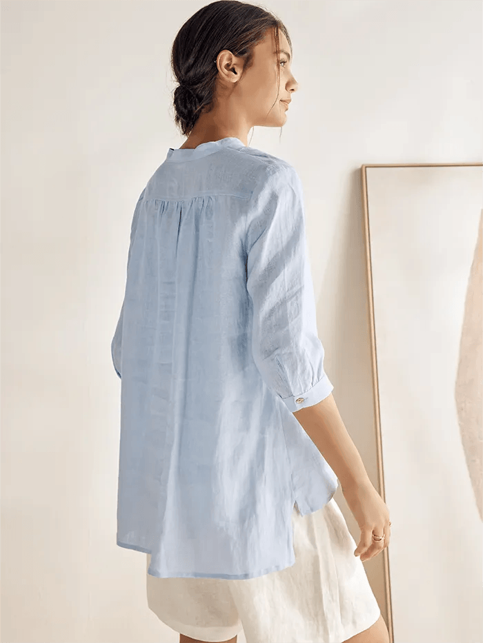 Charlotte | 100% Linen Dress Shirt