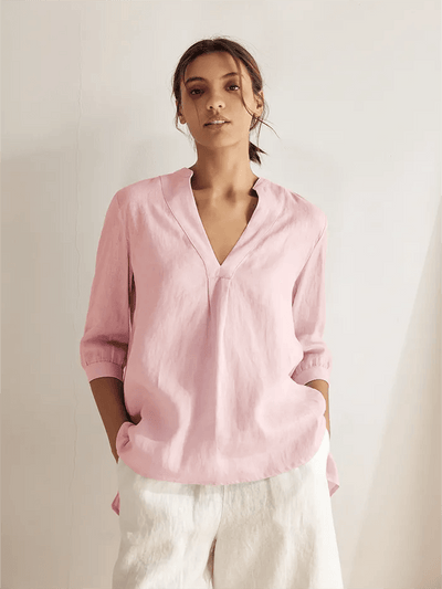 Charlotte | 100% Linen Dress Shirt