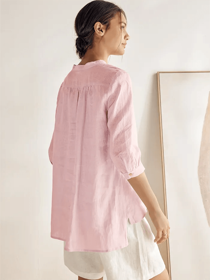 Charlotte | 100% Linen Dress Shirt