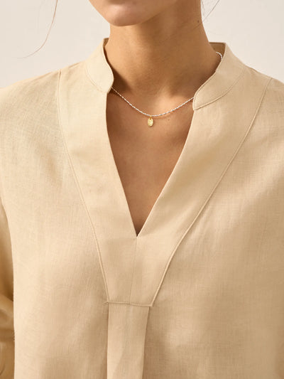 Charlotte | 100% Linen Dress Shirt