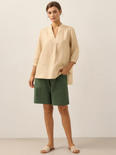 Charlotte | 100% Linen Dress Shirt
