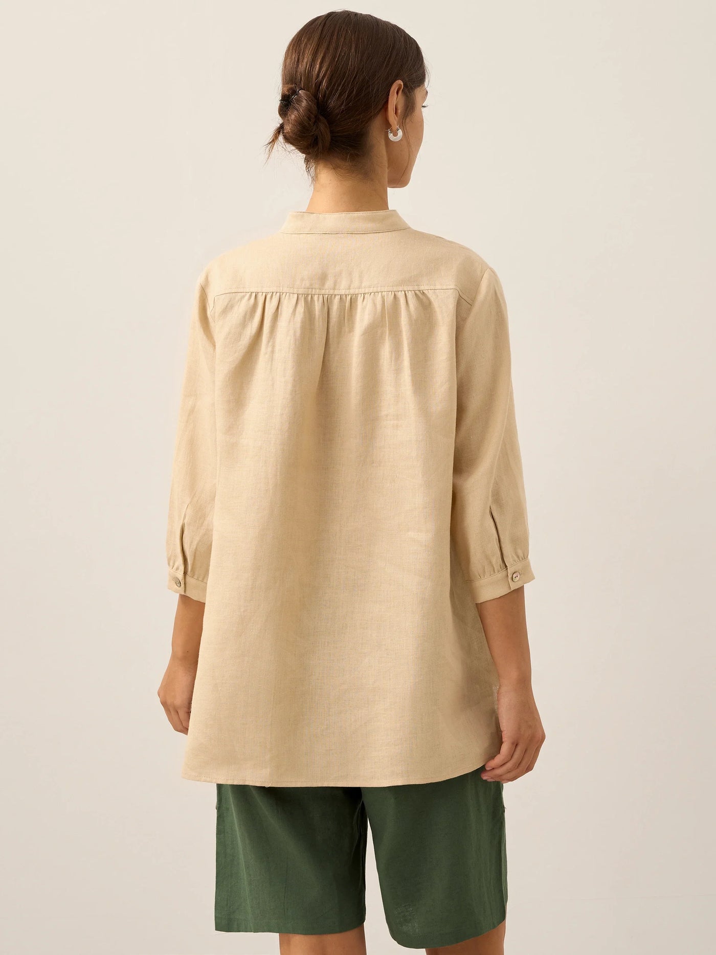 Charlotte | 100% Linen Dress Shirt