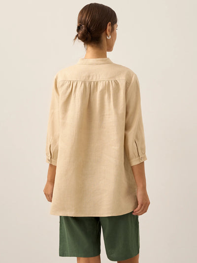 Charlotte | 100% Linen Dress Shirt