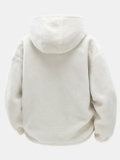 Teddy Corduroy Reversible Hooded Jacket