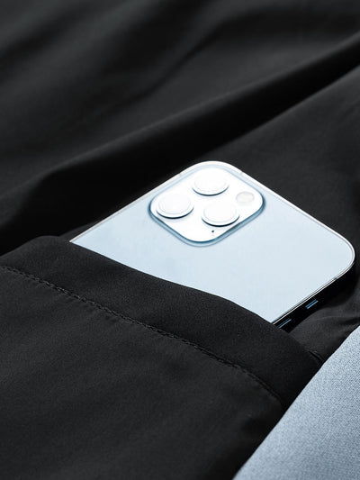 Contrast 2 In 1 Hooded Bomber Jacket