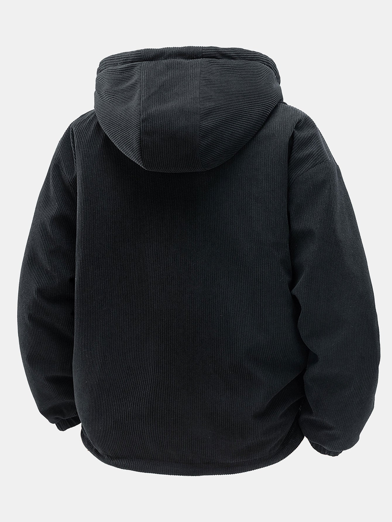 Teddy Corduroy Reversible Hooded Jacket