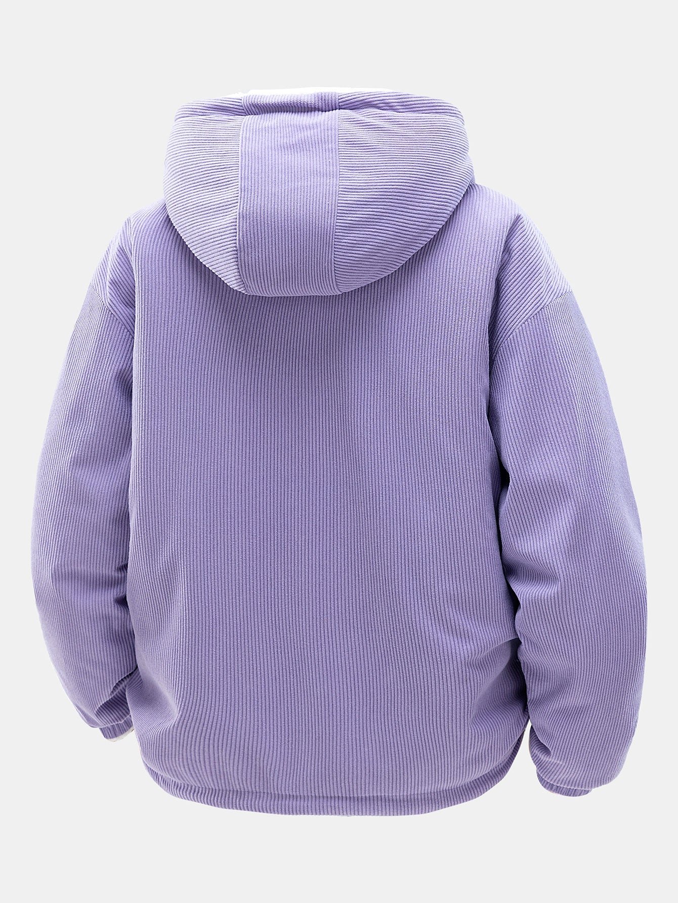 Teddy Corduroy Reversible Hooded Jacket