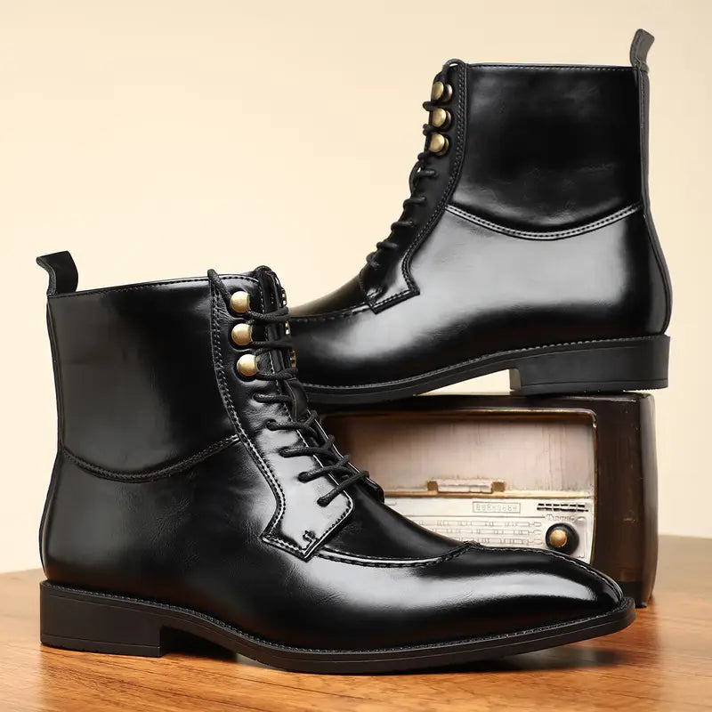 Christopher Burrows Oxford Leather Boots