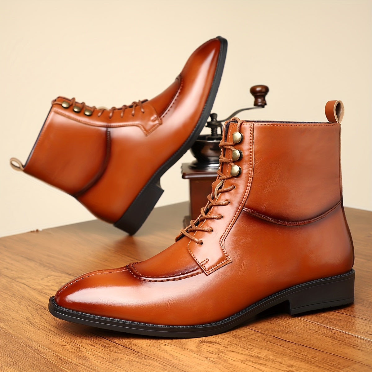 Christopher Burrows Oxford Leather Boots