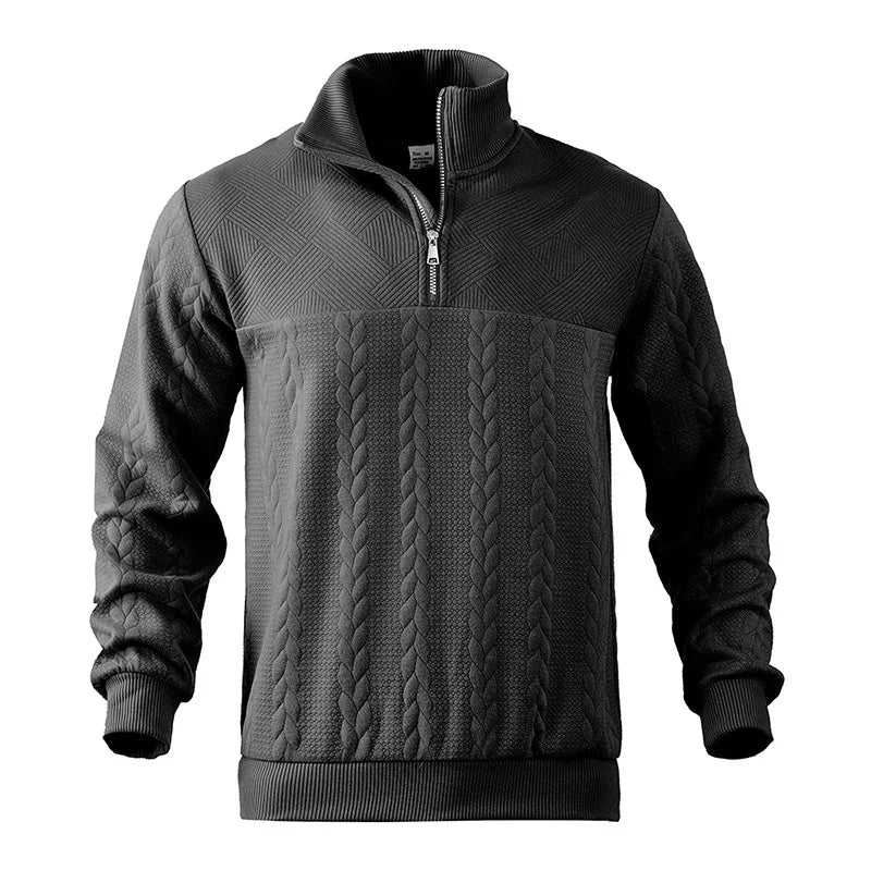 Alfred™ | Quarter Zip-Up Sweater
