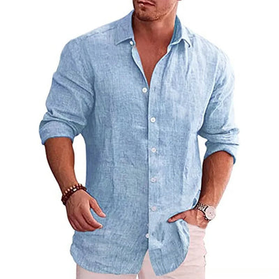 Hugo™ | Stylish and Versatile Linen Shirt