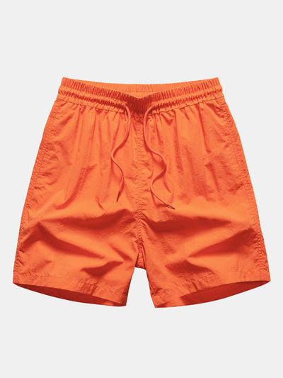 Los Angeles Scenery Print Drop Shoulder Oversize T-Shirt & Swim Shorts