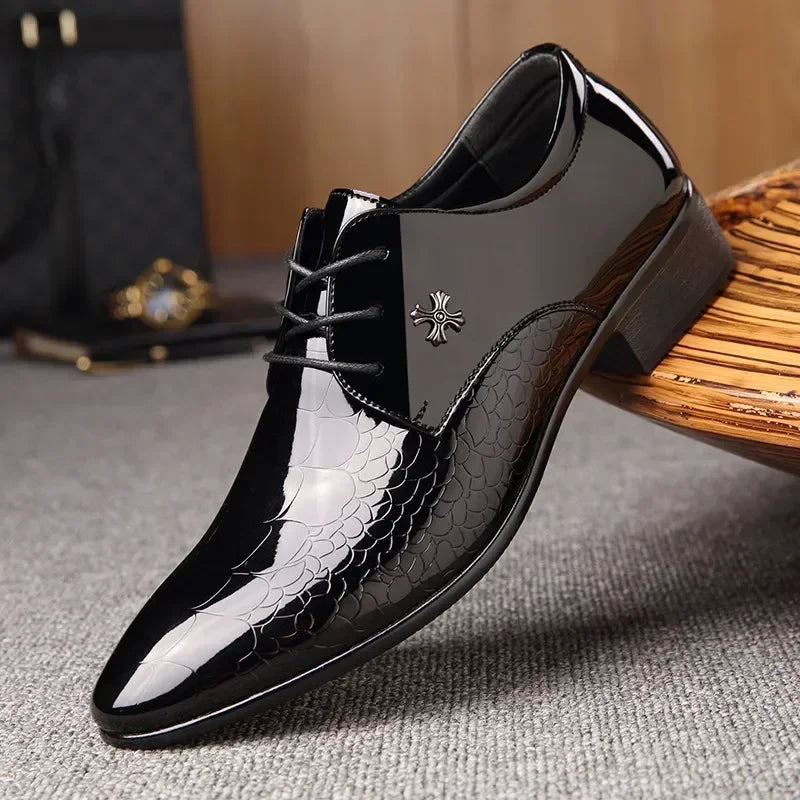Philip Barrington Leather Oxford Shoes