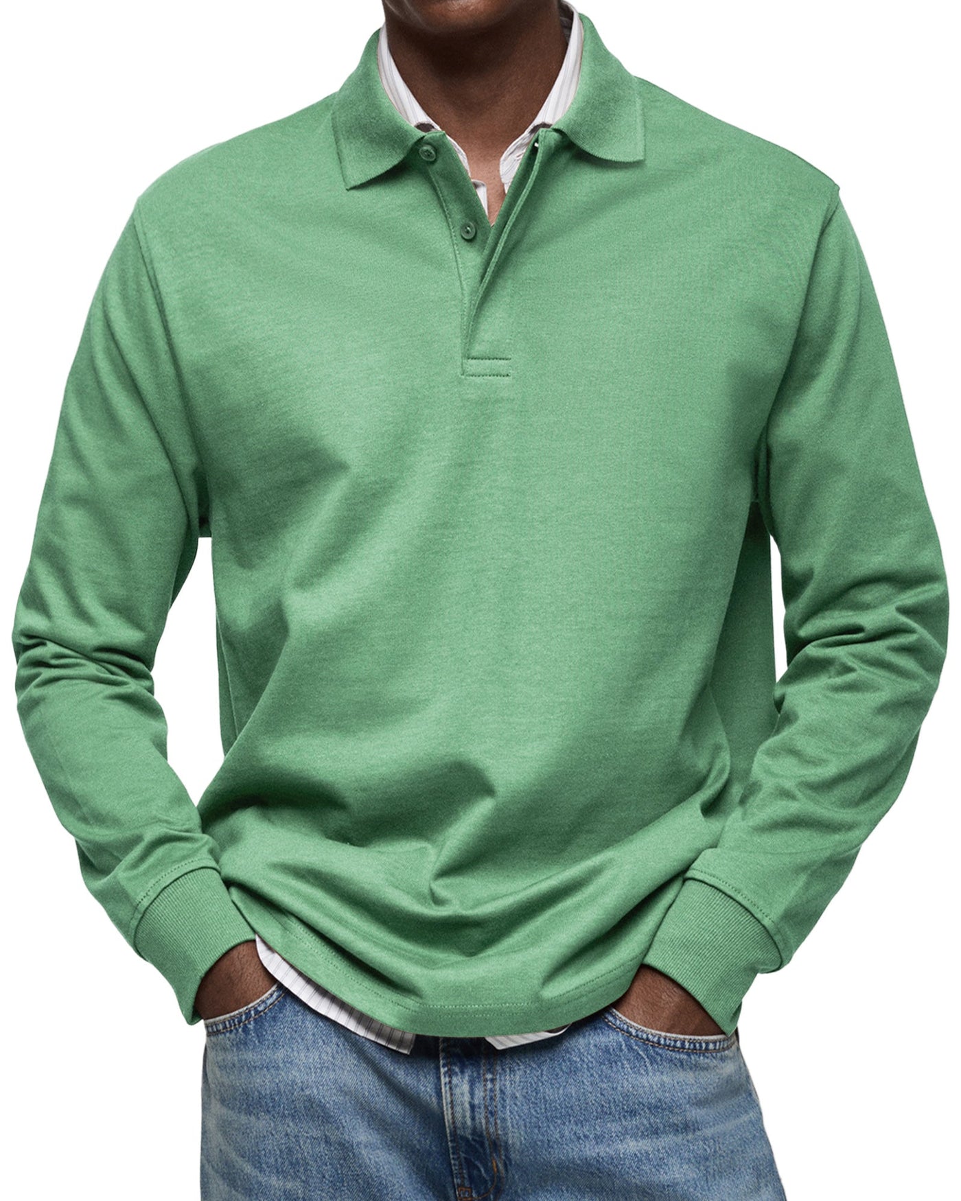 Alexander™ | Long Sleeve Casual Polo