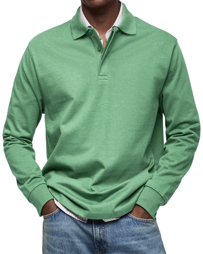 Alexander™ | Long Sleeve Casual Polo