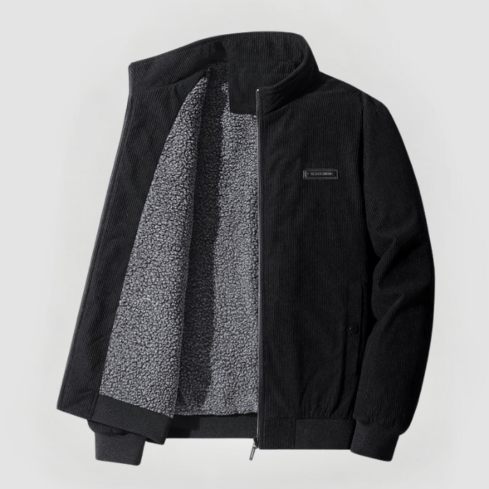 CHARLES | CORDUROY JACKET WITH FLEECE LINING