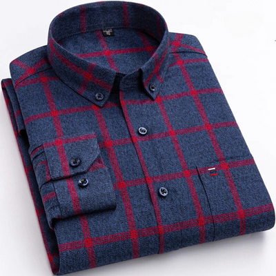 Everett™ | Classic Cotton Plaid Shirt
