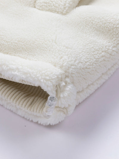 Teddy Corduroy Reversible Hooded Jacket