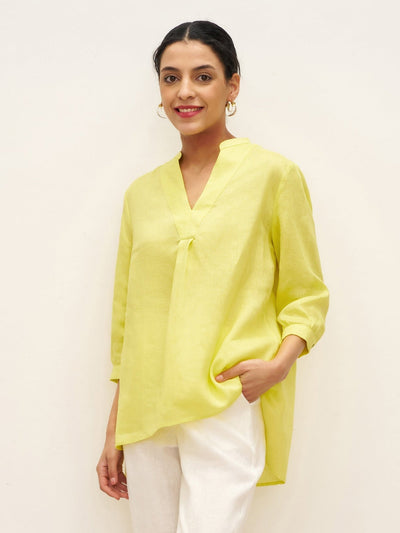 Charlotte | 100% Linen Dress Shirt