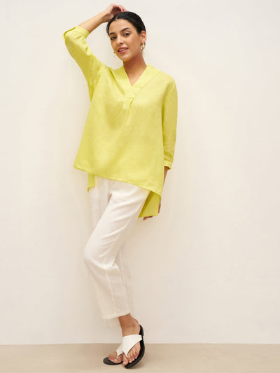 Charlotte | 100% Linen Dress Shirt