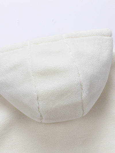 Teddy Corduroy Reversible Hooded Jacket