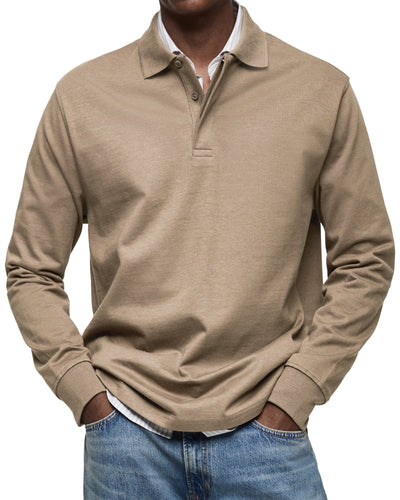 Alexander™ | Long Sleeve Casual Polo
