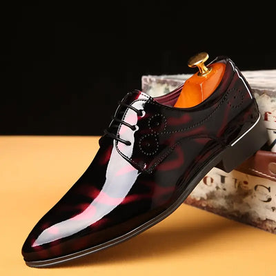 Charles Prescott Glossy Oxford Shoes