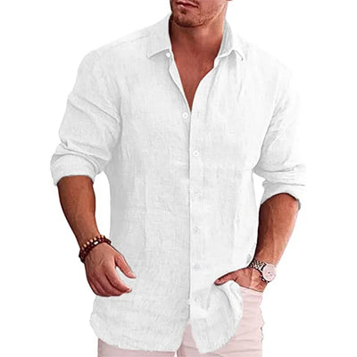 Hugo™ | Stylish and Versatile Linen Shirt