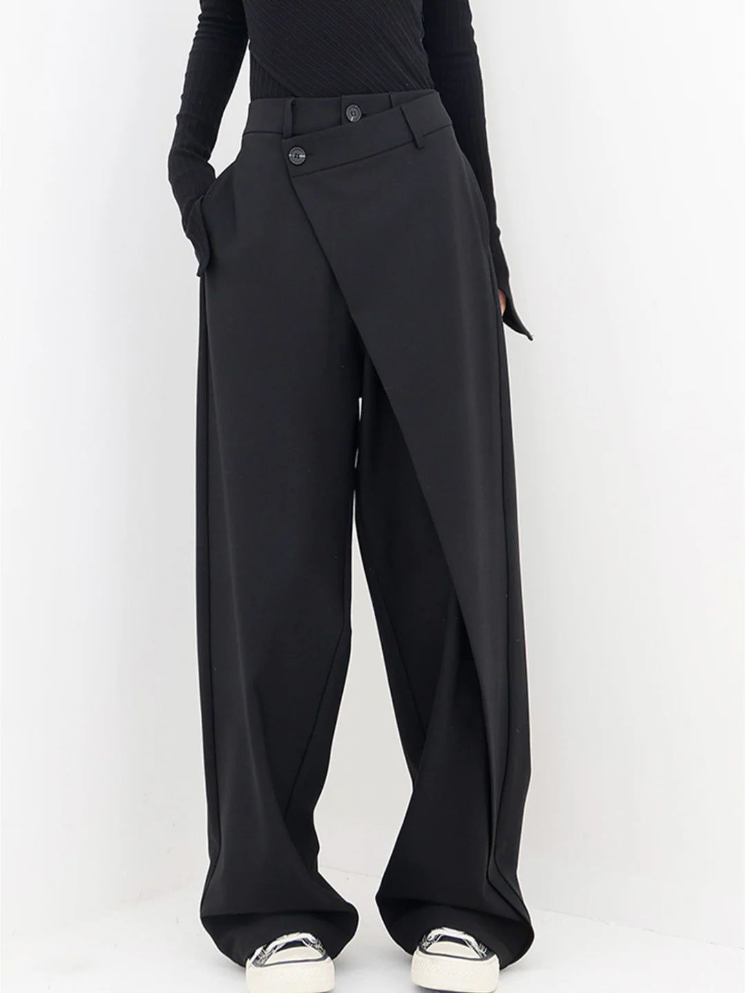 Claire™ | Asymmetric Baggy Trousers