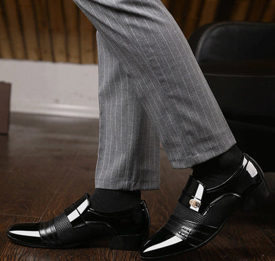 Simon Montague Leather Dress Shoes