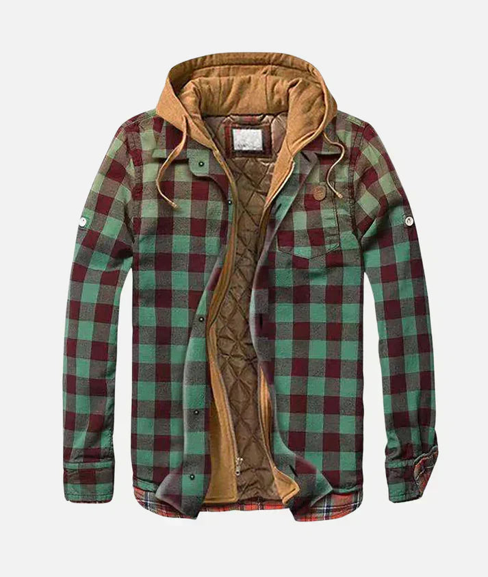 Allen – Check Patchwork Jacket