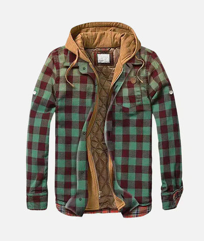 Allen – Check Patchwork Jacket