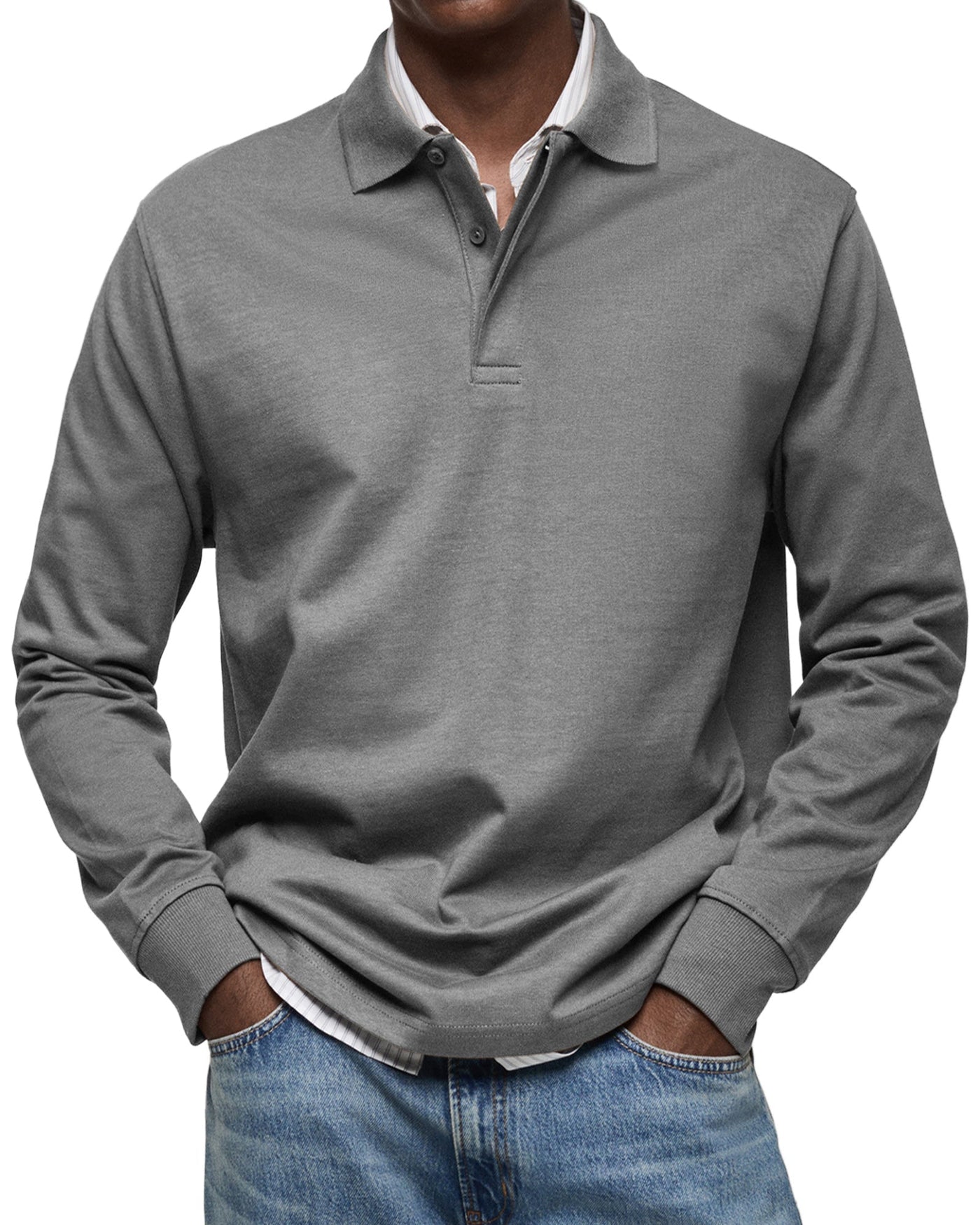 Alexander™ | Long Sleeve Casual Polo