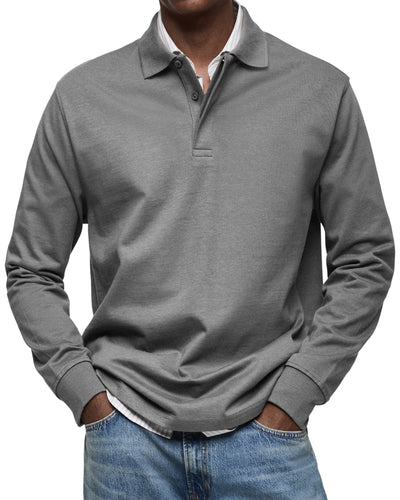 Alexander™ | Long Sleeve Casual Polo
