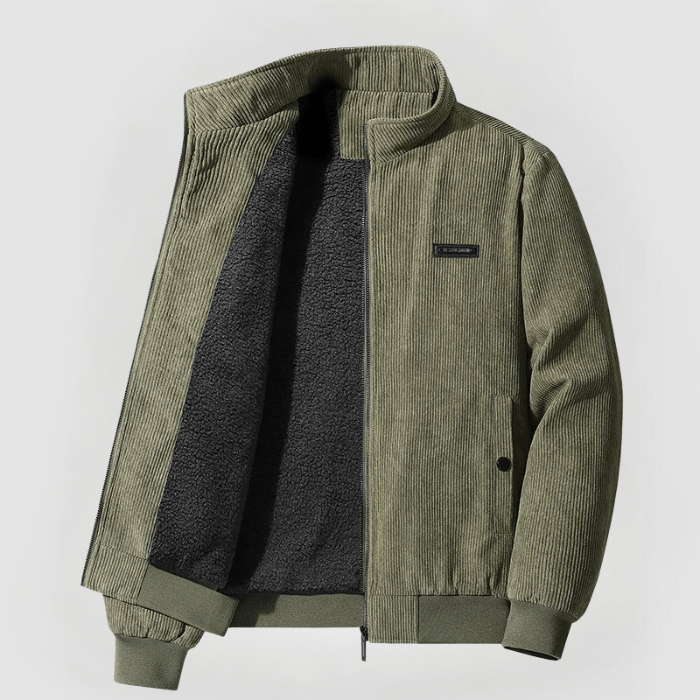 CHARLES | CORDUROY JACKET WITH FLEECE LINING