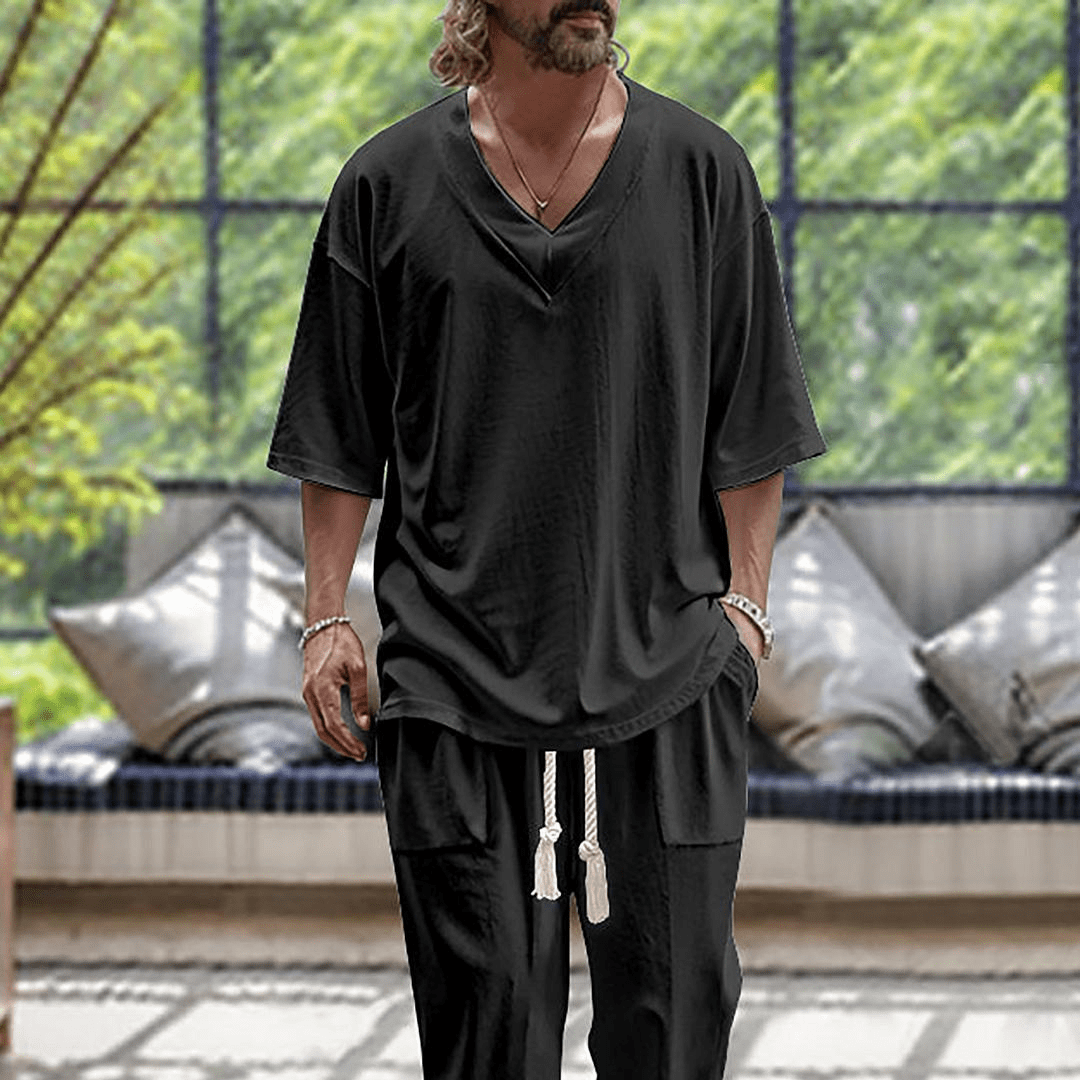 Thane Premium Relaxed Fit Men's Set