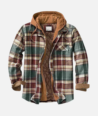 Allen – Check Patchwork Jacket