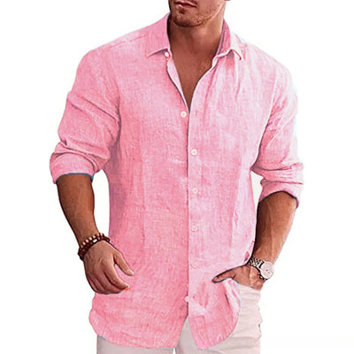 Hugo™ | Stylish and Versatile Linen Shirt