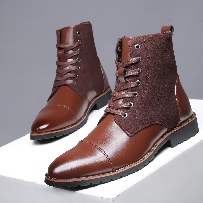Rupert Langley Leather Dress Boots