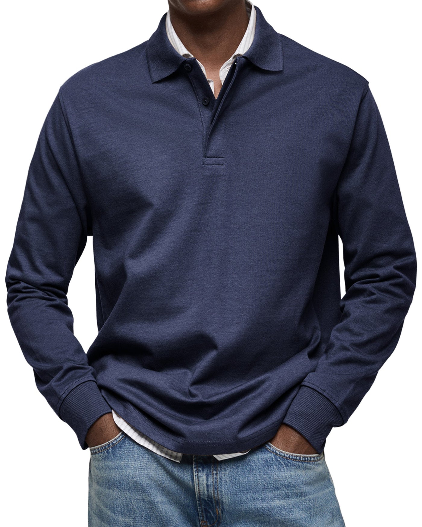 Alexander™ | Long Sleeve Casual Polo