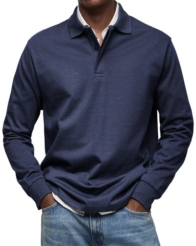 Alexander™ | Long Sleeve Casual Polo