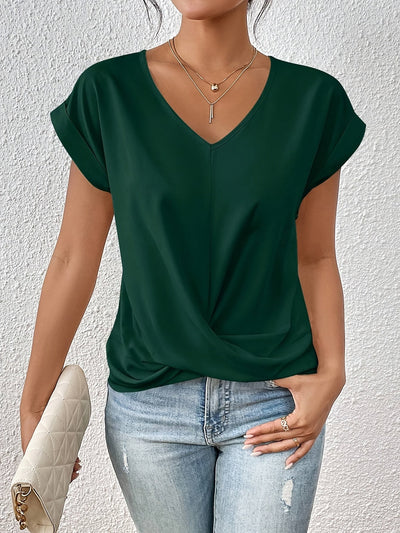 Abigail™ | Casual Heart Neck T-shirt