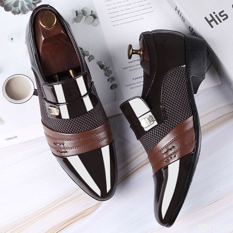 Simon Montague Leather Dress Shoes