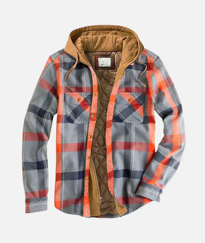 Allen – Check Patchwork Jacket